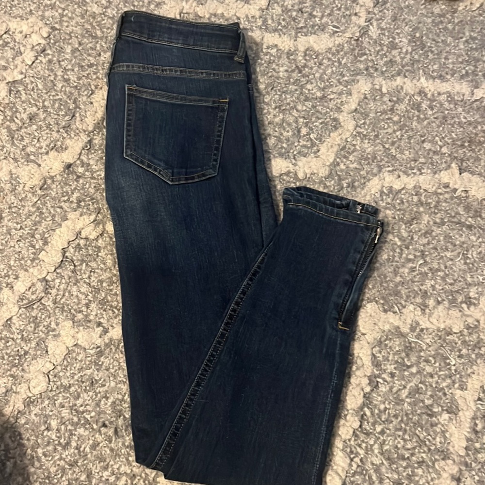 H&M Conscious Skinny Jeans with Zipper Ankle Detail